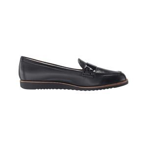 LIFE STRIDE VELOCITY Womens Black Pressure Distribution Zee Slip On Loafers 10 M